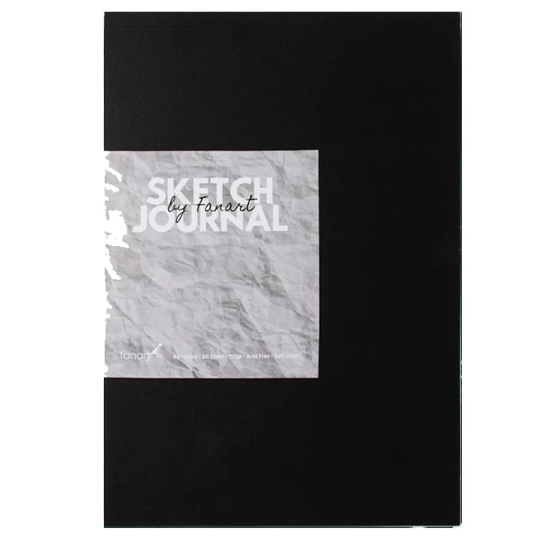 Fanart Academy Sketch Journal 110 GR 60 YP A4 Siyah 8664