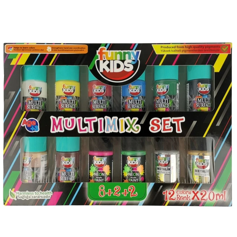 Funny Kids Multi Mix 20 ML 12 Li Set 2100