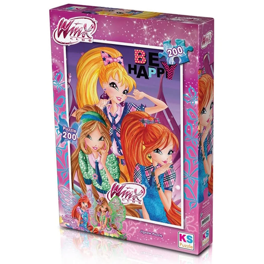 Ks Games Puzzle 200 Parça Winx