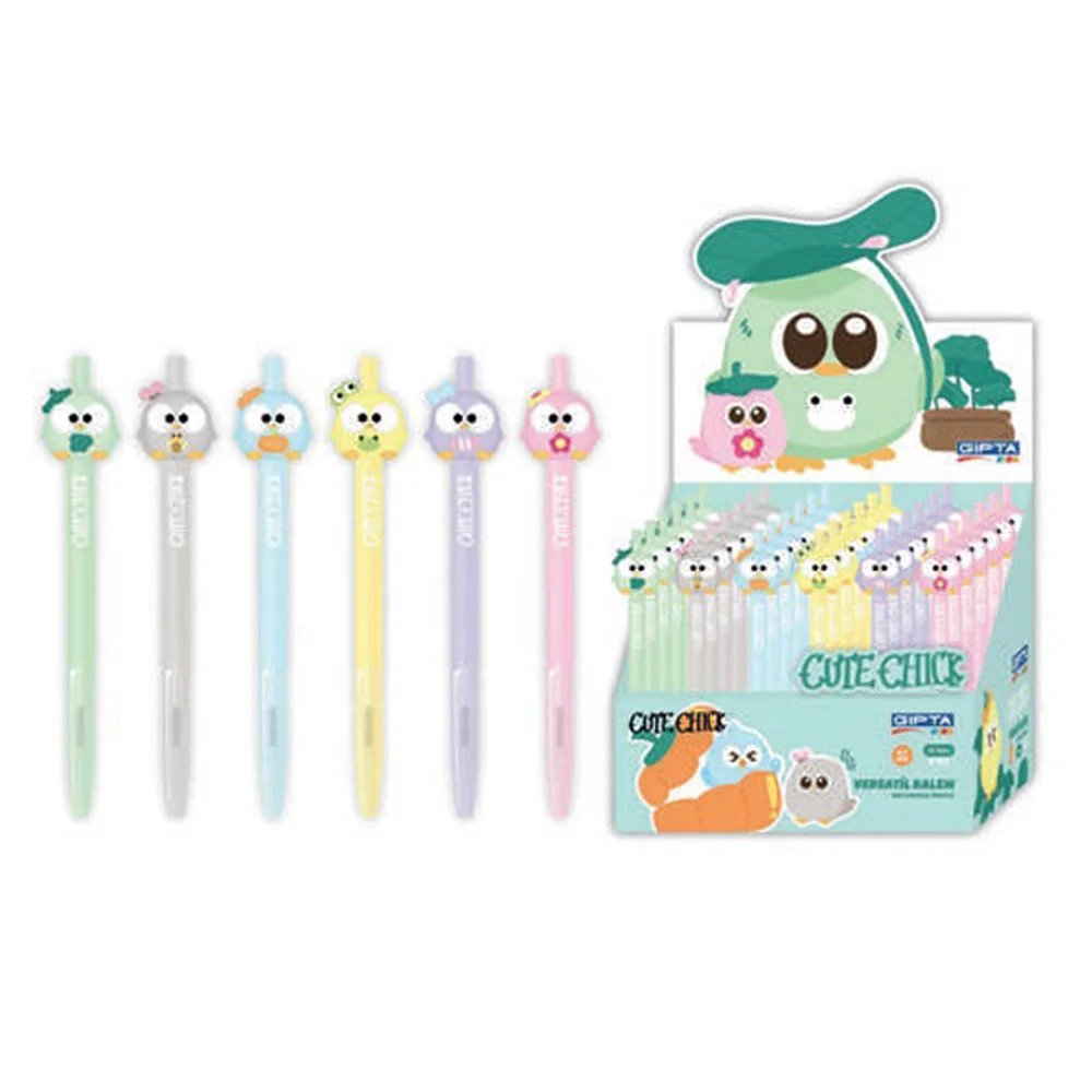 Gıpta Versatil Kalem-Cute Chick 0.7 MM 24 Lü K1902