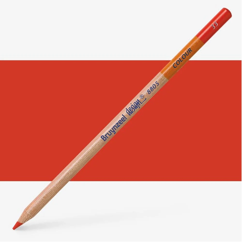 Bruynzeel Design Colour Deep Red Pencils