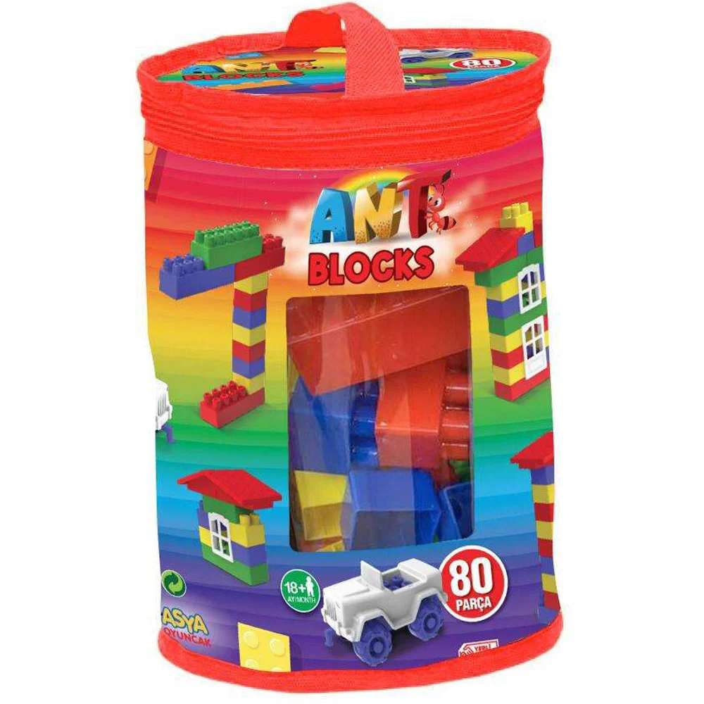 Asya Ant Çantalı Blocks Lego 80 Parça Ant-081