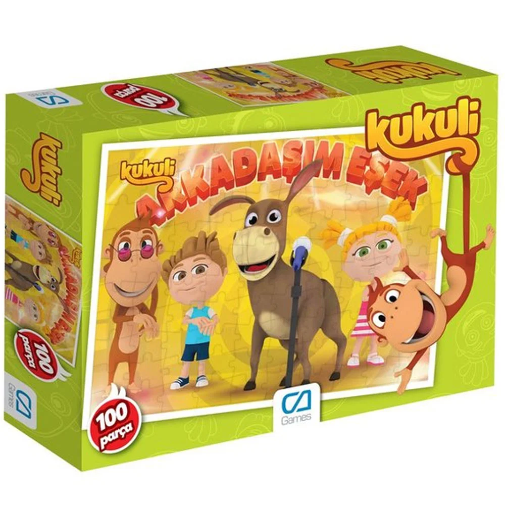 Ca Games Puzzle 100 Parça Kukuli Frame 5135