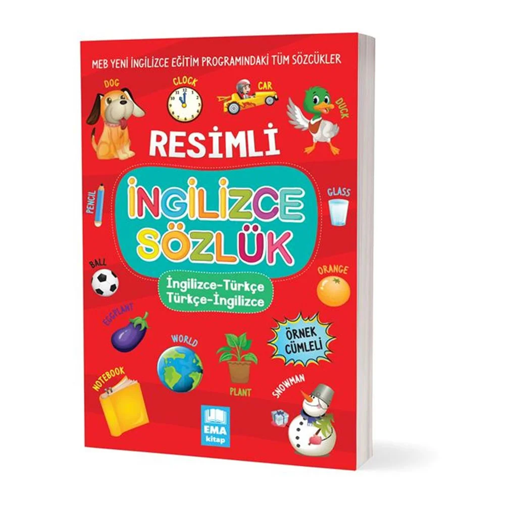 Ema Resimli İngilizce-Türkçe /türkçe-ing/Ema Kitap