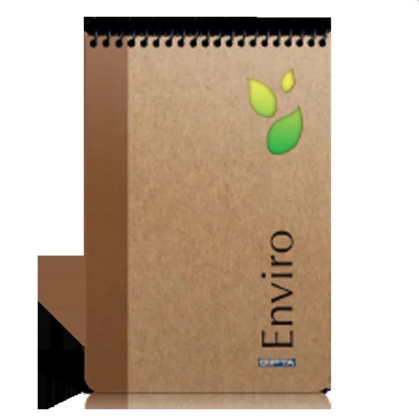 Gıpta Bloknot Enviro Spiralli Sert Kapak Çizgili 100 YP 17x24 2347