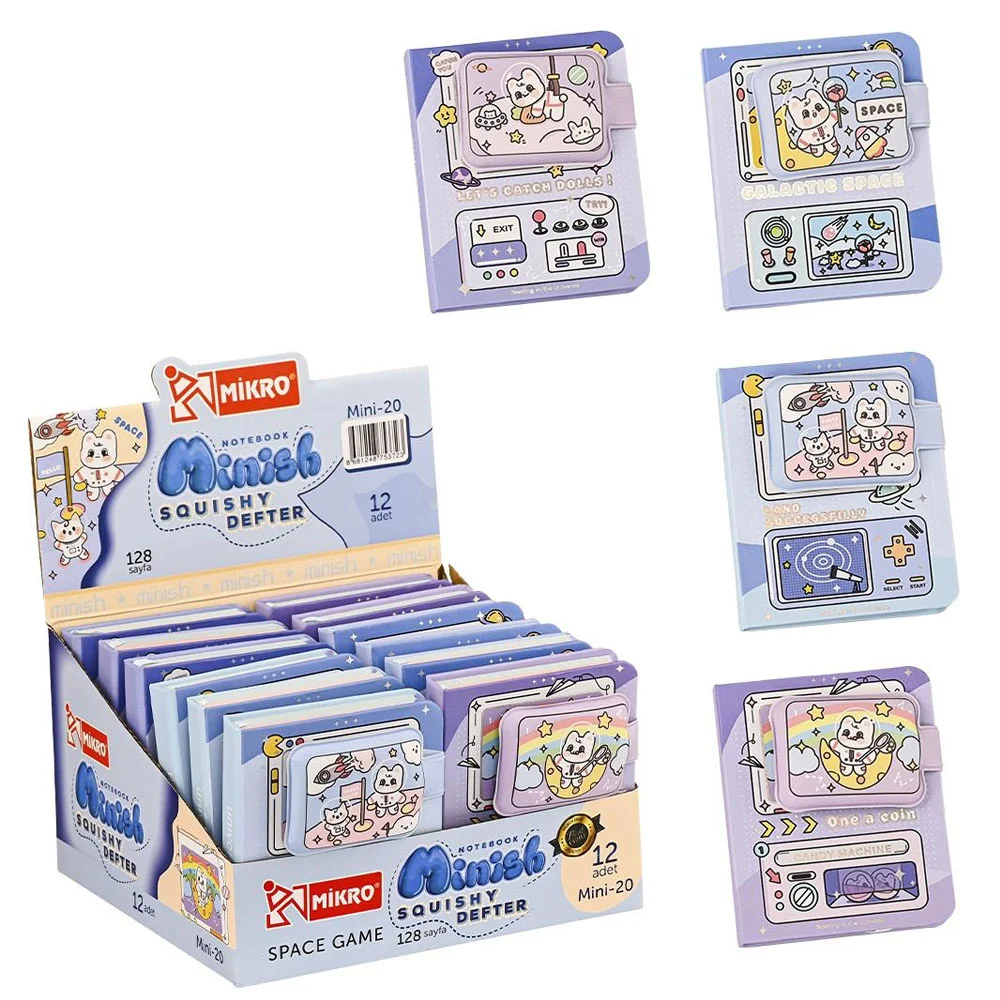 Mikro Not Defteri Minish Space Game Squishy Mini 128 YP MİNİ-20
