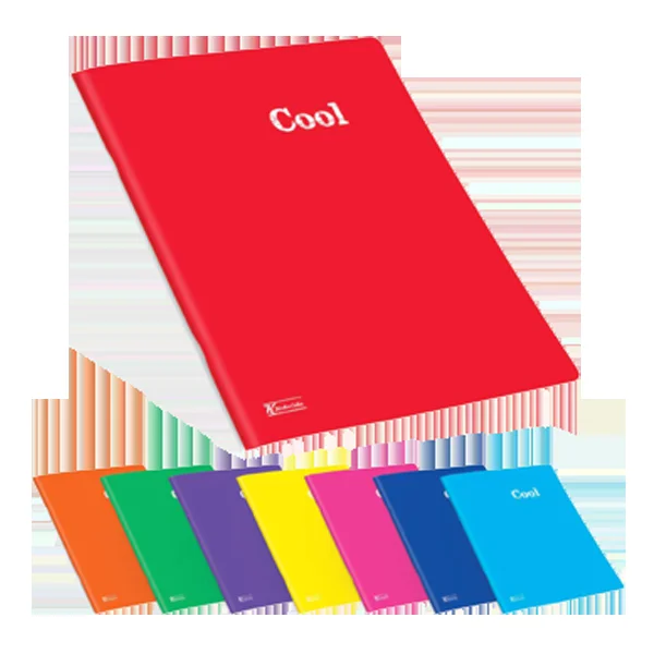 Keskin Color Defter Plastik Kapak Dikişli Cool A4 80 YP Kare
