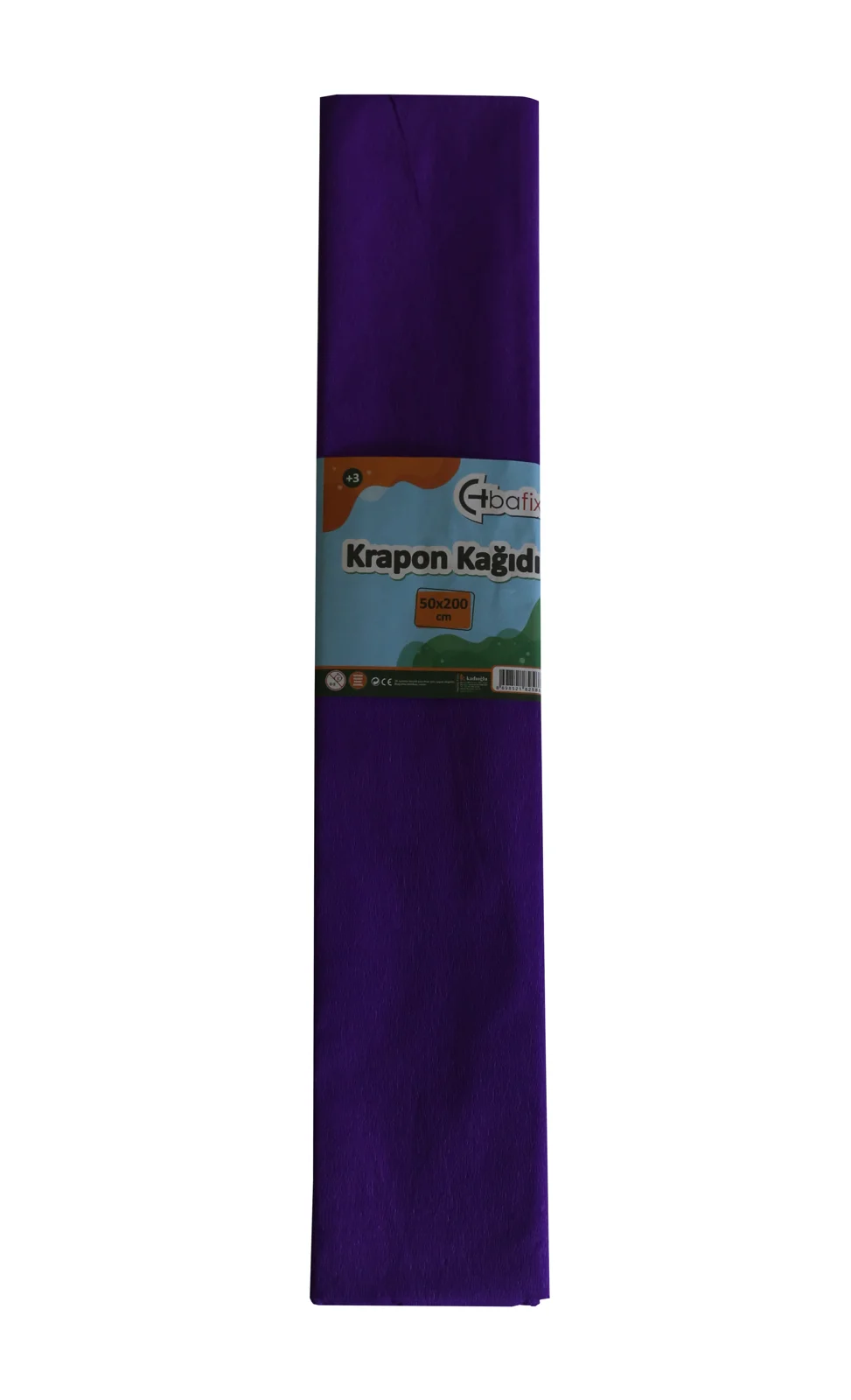 Bafix Krepon Kağıdı 10 LU 50x200 CM Mor