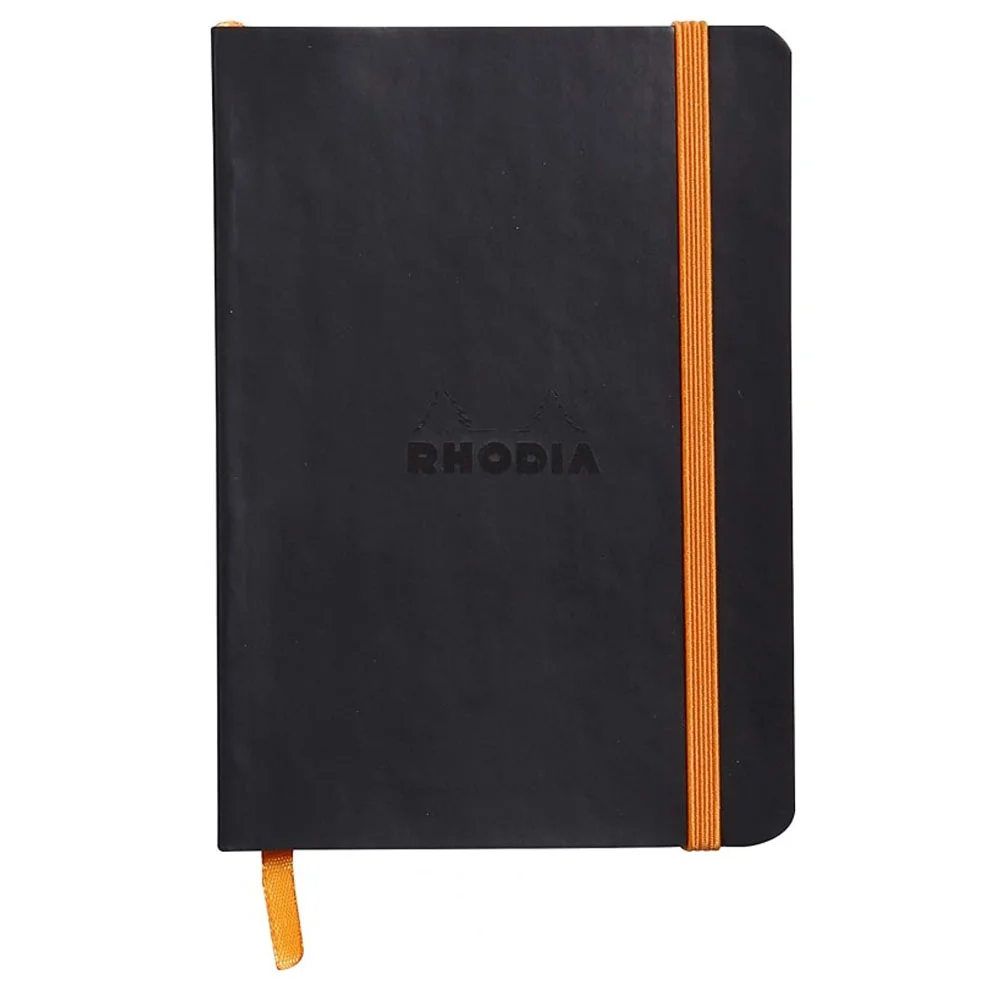 Rhodia Btqrdm A6 Çzgl Dftr Siyah Ymşk Kpk Elsbnt72