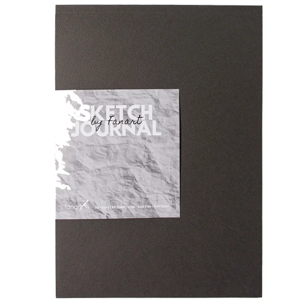Fanart Academy Sketch Journal 110 GR 60 YP A4 Gri 8661