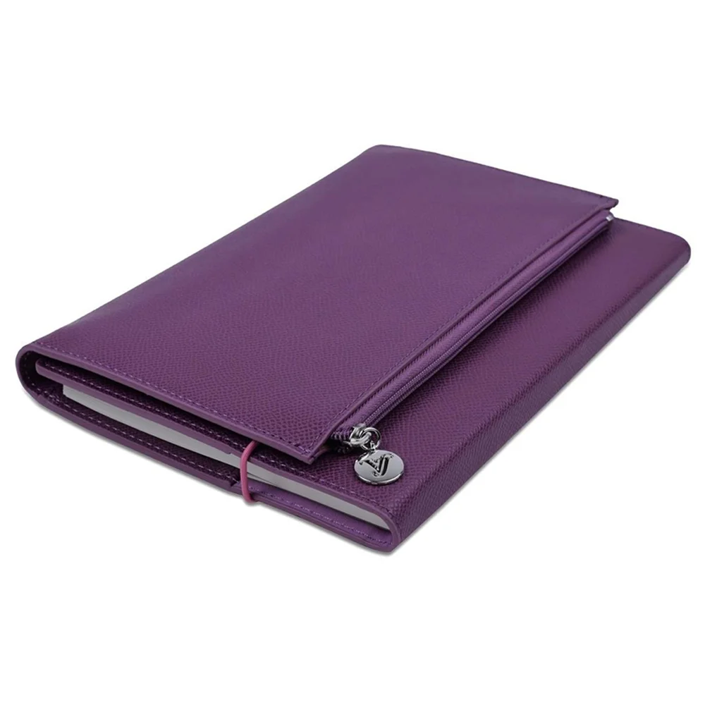 Vj Defter 14x20 Zipco Clutch 80 GR Lila 96 YP 211599