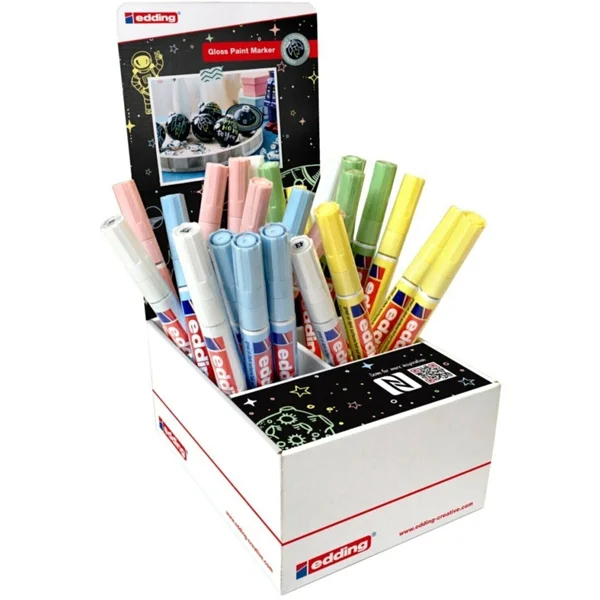 Edding Markör Dekor Boya 25 Li Display Pastel (52.205)