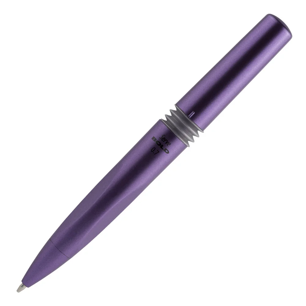 Serve Versatil Kalem Bold 0.7 MM Metalik Mor