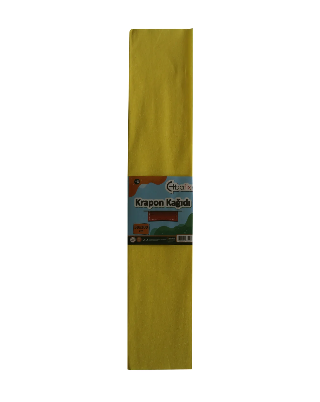 Bafix Krepon Kağıdı 10 LU 50x200 CM Sarı