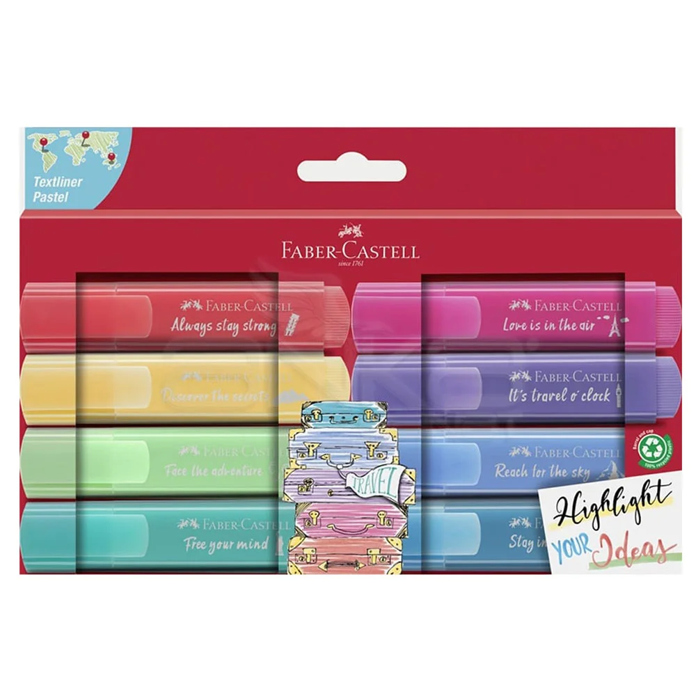 Faber-Castell Fosforlu Kalem Pastel 8 Lİ 254626