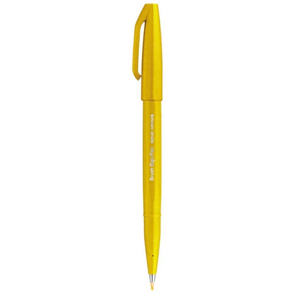 Pentel Brush Sing Fırça Uçlu Kalem Yellow SES15C-GX