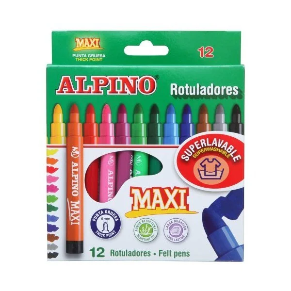 Alpino Keçeli Kalem Maxi 12 Lİ AR000006